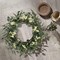20" Lush Eucalyptus Wreath – Elegant Greenery for Front Door, Porch & Home Décor